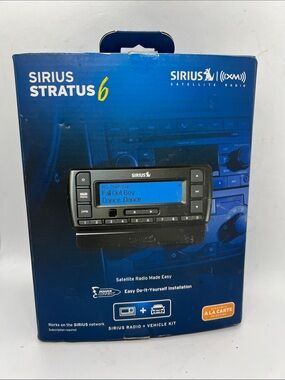 Sirius Stratus 6 Vehicle Kit XM Satellite Radio NWOT